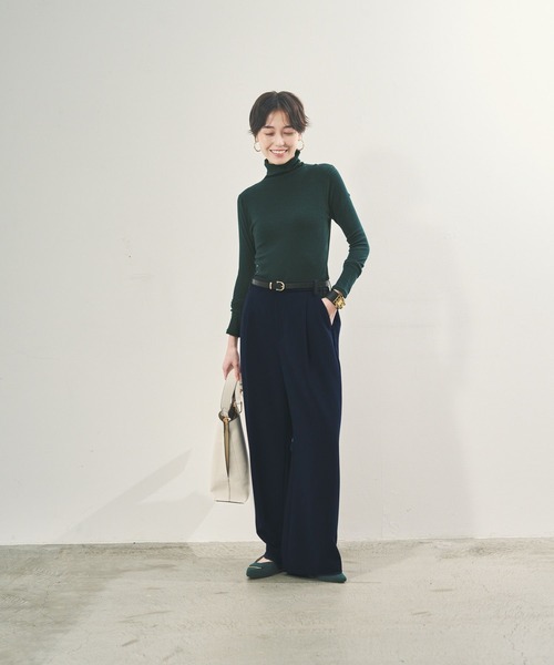 Elura（エルーラ）の「ダブルクロスセミワイドパンツ＜低身長サイズあり＞/133682（その他パンツ・レディース・フューシャピンク/ホワイト/ネイビー・FREE(S)/MEDIUM/LARGE）」の18枚目の写真