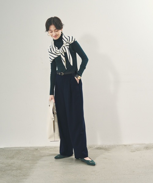 Elura（エルーラ）の「ダブルクロスセミワイドパンツ＜低身長サイズあり＞/133682（その他パンツ・レディース・フューシャピンク/ホワイト/ネイビー・FREE(S)/MEDIUM/LARGE）」の20枚目の写真