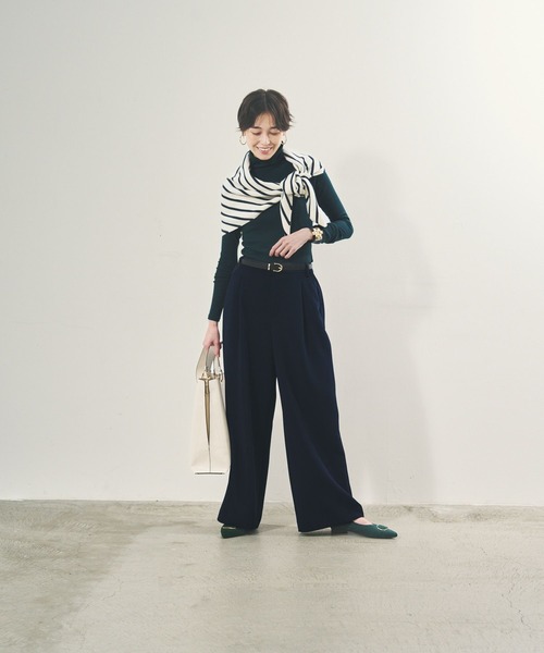 Elura（エルーラ）の「ダブルクロスセミワイドパンツ＜低身長サイズあり＞/133682（その他パンツ・レディース・フューシャピンク/ホワイト/ネイビー・FREE(S)/MEDIUM/LARGE）」の22枚目の写真