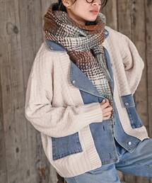 ニット」に該当するライダースジャケットファッション通販 - ZOZOTOWN