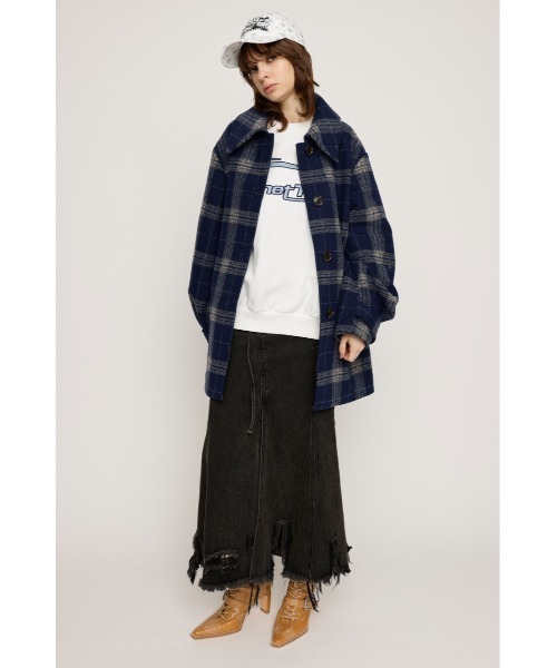 セール】LOGO STITCH SW TOPS ロゴ ステッチ スウェット