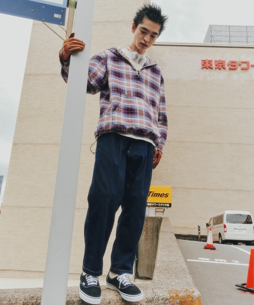 GRAMICCI×BEAVER/グラミチ×ビーバー 別注TUCK TAPERD DENIM PANT