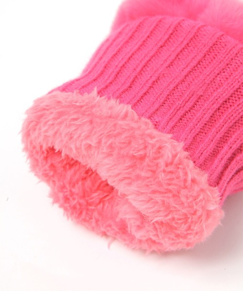 niko and...(ニコアンド)の「オリジナルアソートフェイクファーハンドウォーマー(手袋・レディース・オフホワイト/モカ/ピンク/クリアグリーン/その他1・FREE)」の18枚目の写真