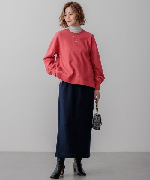 23区(ニジュウサンク)の「【見上愛さん着用/LEE10月号掲載】レイヤードタートル カットソー(Tシャツ/カットソー・レディース・ホワイト系/ベージュ系/ブラック系・38/40)」の19枚目の写真