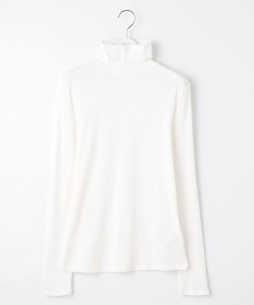 23区(ニジュウサンク)の「【見上愛さん着用/LEE10月号掲載】レイヤードタートル カットソー(Tシャツ/カットソー・レディース・ホワイト系/ベージュ系/ブラック系・38/40)」の22枚目の写真