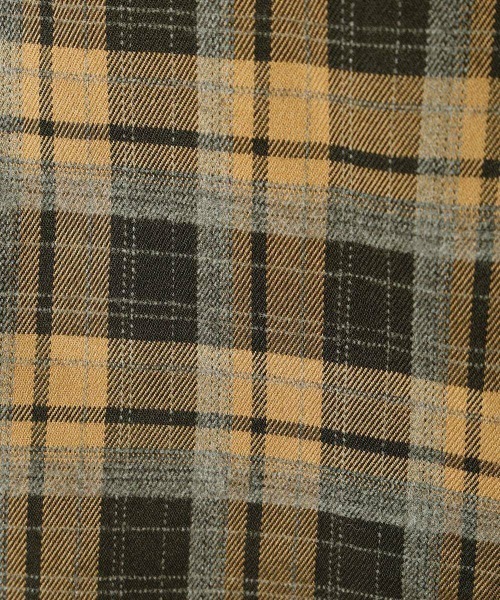 F i.n.t（フィント）の「【セットアップ対応】エンブレム釦ラップ風チェックミニスカート/fint（スカート・レディース・ネイビー×ホワイト/ベージュ×ブラック・FREE）」の16枚目の写真