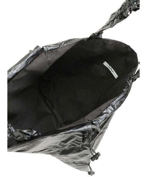 MURUA（ムルーア）の「シャーリングトートバッグ（トートバッグ・レディース・シルバー/ブラック/ゴールド系その他2・FREE）」の8枚目の写真