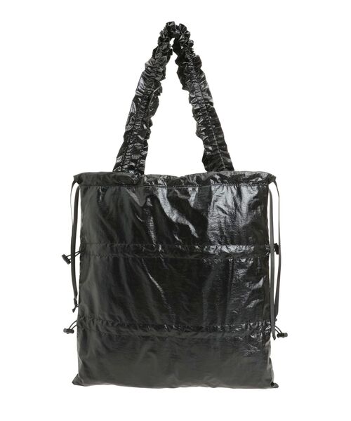 MURUA（ムルーア）の「シャーリングトートバッグ（トートバッグ・レディース・シルバー/ブラック/ゴールド系その他2・FREE）」の7枚目の写真