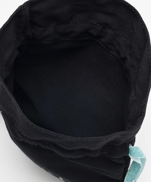 X-girl(エックスガール)の「SIGN LOGO POUCH(ポーチ・レディース・オレンジ/ブラック・ONE SIZE)」の8枚目の写真