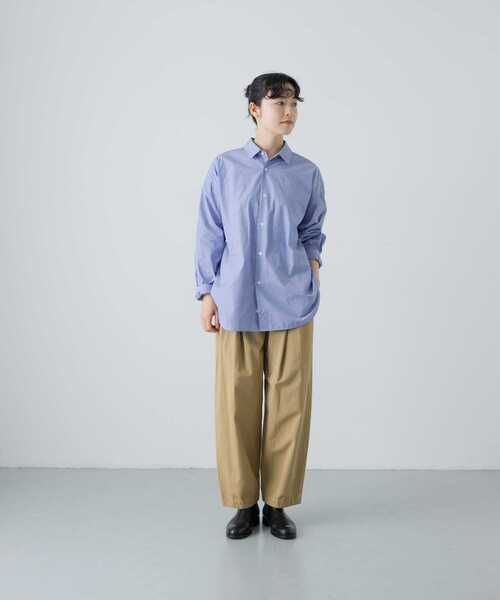 かぐれ（カグレ）の「コットンレギュラーシャツ（シャツ/ブラウス