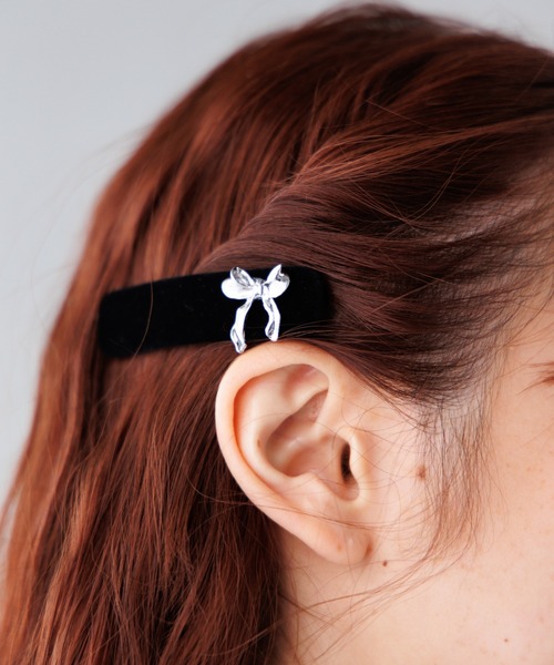 flower(フラワー)の「ドレスリボンピン(ヘアピン・レディース・シルバー/ゴールド・A/B)」の1枚目の写真
