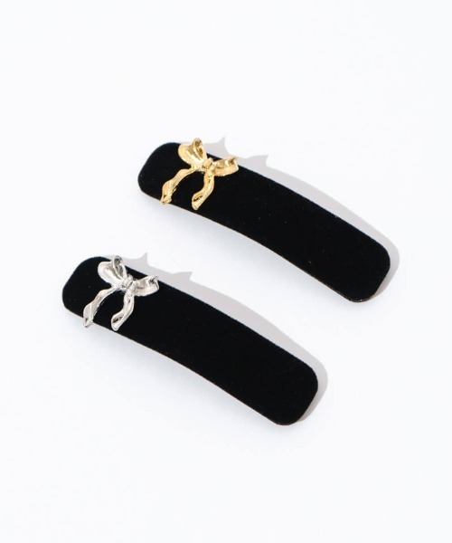 flower(フラワー)の「ドレスリボンピン(ヘアピン・レディース・シルバー/ゴールド・A/B)」の3枚目の写真