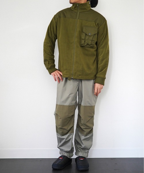 MILITARY(ミリタリー)の「【MILITARY PRODUCTS / ミリタリープロダクツ】CANADA TYPE IECS FLEECE JACKET フリースジャケット(ミリタリージャケット・メンズ・ブラック/オリーブ/グレー・MEDIUM/LARGE/X-LARGE)」の3枚目の写真