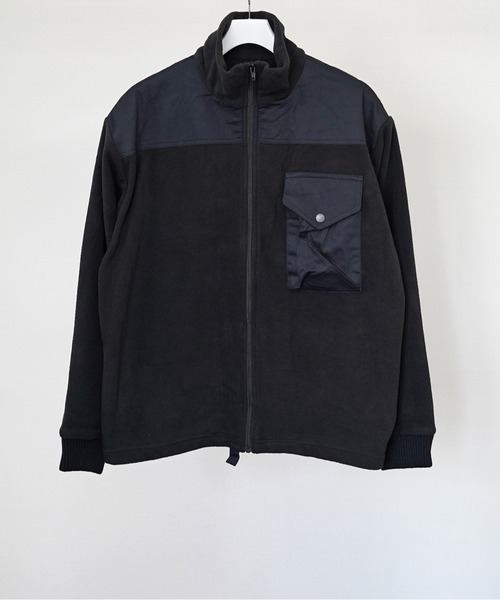 MILITARY(ミリタリー)の「【MILITARY PRODUCTS / ミリタリープロダクツ】CANADA TYPE IECS FLEECE JACKET フリースジャケット(ミリタリージャケット・メンズ・ブラック/オリーブ/グレー・MEDIUM/LARGE/X-LARGE)」の1枚目の写真