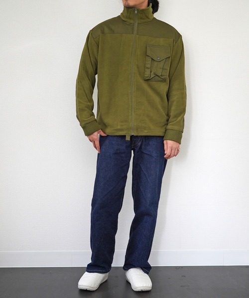MILITARY(ミリタリー)の「【MILITARY PRODUCTS / ミリタリープロダクツ】CANADA TYPE IECS FLEECE JACKET フリースジャケット(ミリタリージャケット・メンズ・ブラック/オリーブ/グレー・MEDIUM/LARGE/X-LARGE)」の9枚目の写真