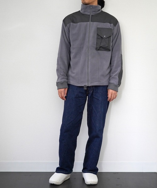 MILITARY(ミリタリー)の「【MILITARY PRODUCTS / ミリタリープロダクツ】CANADA TYPE IECS FLEECE JACKET フリースジャケット(ミリタリージャケット・メンズ・ブラック/オリーブ/グレー・MEDIUM/LARGE/X-LARGE)」の10枚目の写真