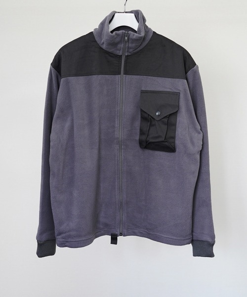 MILITARY(ミリタリー)の「【MILITARY PRODUCTS / ミリタリープロダクツ】CANADA TYPE IECS FLEECE JACKET フリースジャケット(ミリタリージャケット・メンズ・ブラック/オリーブ/グレー・MEDIUM/LARGE/X-LARGE)」の5枚目の写真