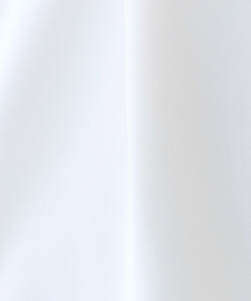 SHOO・LA・RUE（シューラルー）の「【S-3L】さらり軽やか インせず決まる ペプラムブラウス（シャツ/ブラウス・レディース・オフホワイト/ライトグレー・01/02/04/03/05）」の13枚目の写真