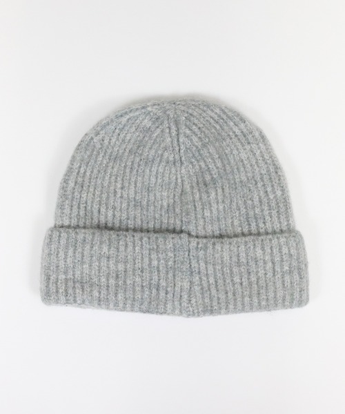 BLUEEAST(ブルーイースト)の「パールリボンニット帽(ニットキャップ/ビーニー・レディース・グレー/アイボリー/ブラック・FREE)」の18枚目の写真