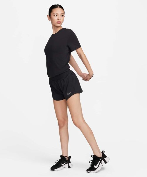 ナイキ Nike Dri-Fit Relaxed Short Sleeve T-shirt レディース シャツ トップス White/Black Nike Womens Dri-Fit Short Sleeve Running Shirt – ShopCGX