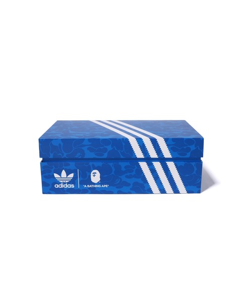 adidas A BATHING APE ナップザック 青(非売品 非売品】adidas×A BATHING APEナップザック キーホルダー付き