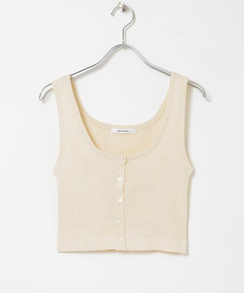 URBAN RESEARCH(アーバンリサーチ)の「『UR TECH』メランジコットンベスト(ベスト・レディース・オフホワイト/ピンク/ブルー・FREE)」の10枚目の写真