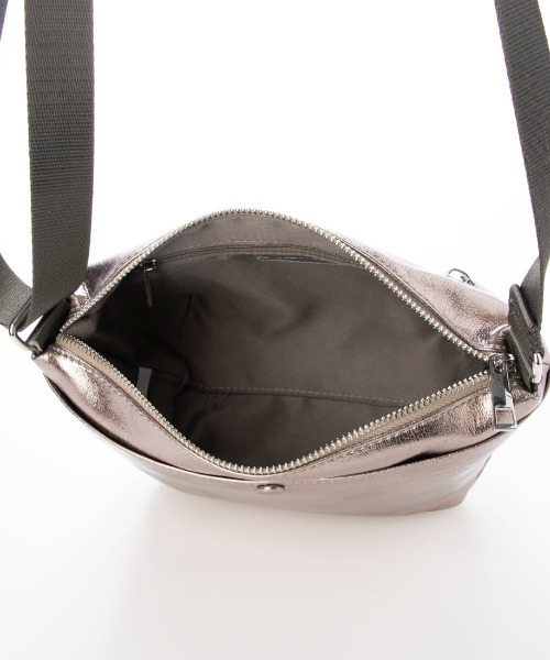 cache cache(カシュ カシュ)の「カシュカシュ cachecache / メタリック舟型ショルダー(ショルダーバッグ・レディース・シルバー/シルバー系その他/ゴールド・FREE)」の6枚目の写真