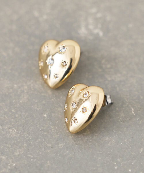 Actually（アクチュアリー）の「heart bijou style pierce（ピアス（両耳用）・レディース・ゴールド/シルバー・0）」の8枚目の写真