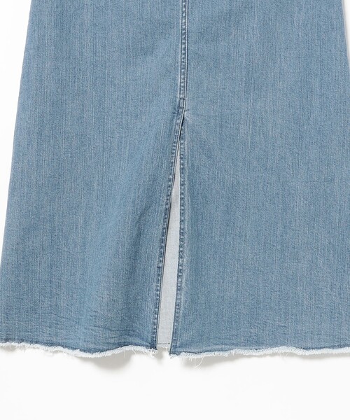 SOMETHING（サムシング）の「SOMETHING / ベイカースカート（S～M）（デニムスカート・レディース・インディゴブルー/ライトブルー・SMALL/MEDIUM）」の18枚目の写真