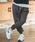 CAMBIO�i�J���r�I�j�́ump13113-Jacquard Cut sew Balloon Silhouette Jogger Pants �W���K�[�p���c�i���̑��p���c�j�v�b�`���R�[��
