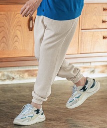 mp13113-Jacquard Cut sew Balloon Silhouette Jogger Pants ジョガーパンツ