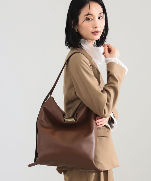 Demi-Luxe BEAMS（デミルクス ビームス）の「【WEB限定】PUNTI. / GRAFT トートバッグ（トートバッグ・レディース・ブラック/ブラウン系/ブラウン・ONE SIZE）」の2枚目の写真