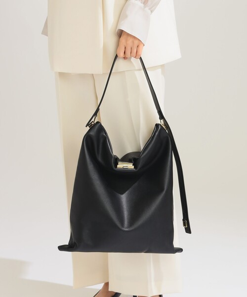 Demi-Luxe BEAMS（デミルクス ビームス）の「【WEB限定】PUNTI. / GRAFT トートバッグ（トートバッグ・レディース・ブラック/ブラウン系/ブラウン・ONE SIZE）」の14枚目の写真