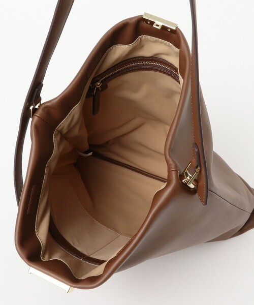 Demi-Luxe BEAMS（デミルクス ビームス）の「【WEB限定】PUNTI. / GRAFT トートバッグ（トートバッグ・レディース・ブラック/ブラウン系/ブラウン・ONE SIZE）」の5枚目の写真