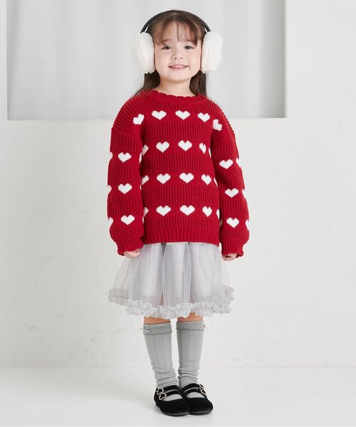 apres les cours（アプレレクール）の「フリルハイソックス（ソックス/靴下・キッズ・ブラック/アイボリー/グレー/ピンク・12/15 /18/21）」の5枚目の写真