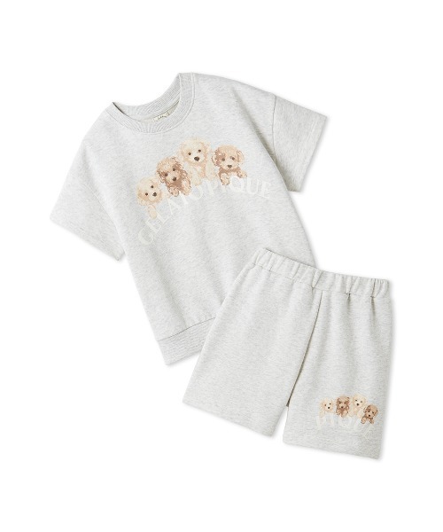 限定カラーあり】【KIDS】トイプードル裏毛プルオーバー