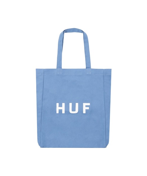 HUF（ハフ）の「HUF OG LOGO TOTE BAG M（トートバッグ・メンズ・ブラック/グレイッシュベージュ/ブルー/ナチュラル・O/S）」の16枚目の写真