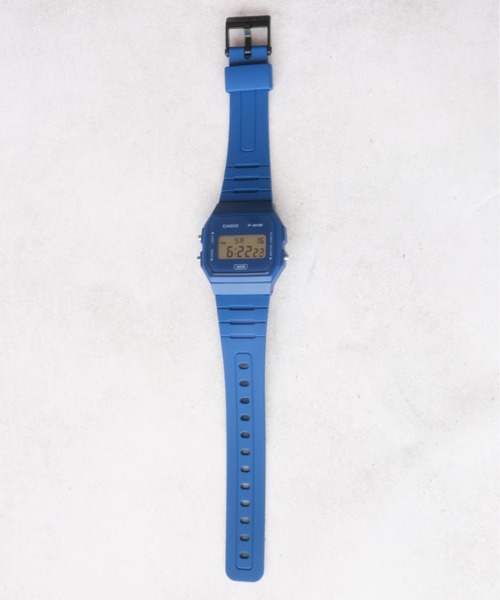 CASIO(カシオ)の「CASIO: カシオ:F-91WB ベーシックデジタル マッドワントーンカラーー チープカシオ(デジタル腕時計・レディース・グレー/ブルー/ブラック/ホワイト・FREE)」の8枚目の写真