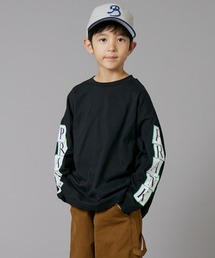 PAIRMANON STREET | 【PAIRMANON STREET】袖 オリジナル プリント 長袖 Tシャツ トップス(Tシャツ/カットソー)