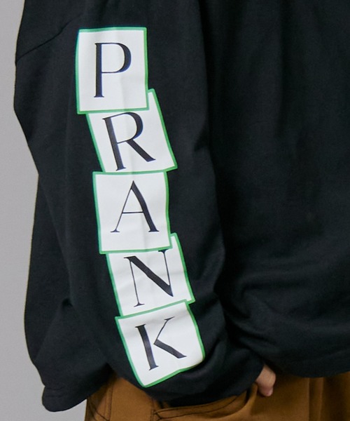 PAIRMANON STREET（ペアマノンストリート）の「【PAIRMANON STREET】袖 オリジナル プリント 長袖 Tシャツ トップス（Tシャツ/カットソー・キッズ・ホワイト/ホワイト系その他/ホワイト系その他3/グリーン/ブラック/ブラック系その他2/ホワイト系その他2/ブラック系その他/ブラック系その他3/オレンジ/ベージュ・100/110/120/130/140/150/160/90）」の12枚目の写真