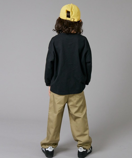 PAIRMANON STREET（ペアマノンストリート）の「【PAIRMANON STREET】袖 オリジナル プリント 長袖 Tシャツ トップス（Tシャツ/カットソー・キッズ・ホワイト/ホワイト系その他/ホワイト系その他3/グリーン/ブラック/ブラック系その他2/ホワイト系その他2/ブラック系その他/ブラック系その他3/オレンジ/ベージュ・100/110/120/130/140/150/160/90）」の19枚目の写真