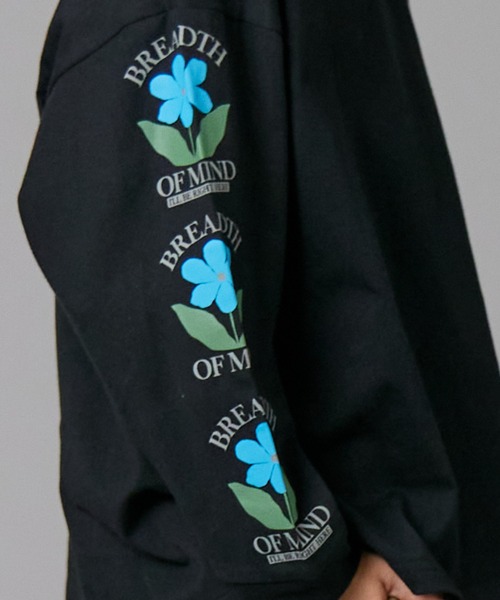 PAIRMANON STREET（ペアマノンストリート）の「【PAIRMANON STREET】袖 オリジナル プリント 長袖 Tシャツ トップス（Tシャツ/カットソー・キッズ・ホワイト/ホワイト系その他/ホワイト系その他3/グリーン/ブラック/ブラック系その他2/ホワイト系その他2/ブラック系その他/ブラック系その他3/オレンジ/ベージュ・100/110/120/130/140/150/160/90）」の20枚目の写真