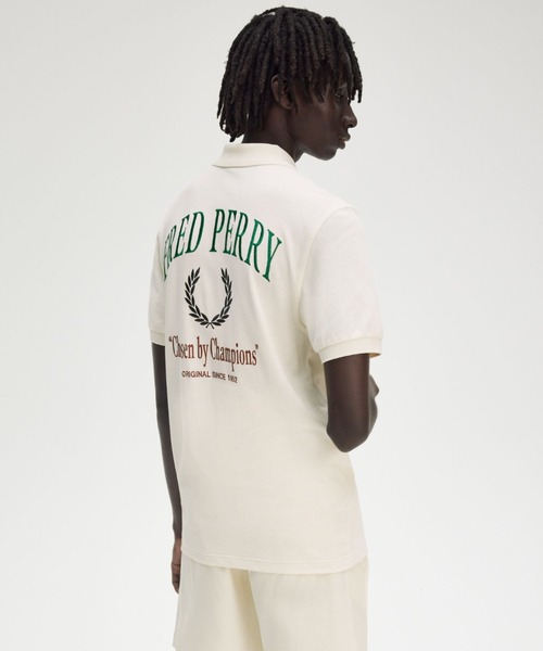 セール】Chosen by Champions Embroidered Polo Shirt／ロゴ刺繍