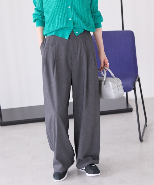 ファインツイルワイドスラックス（スラックス）｜AMERICAN HOLIC