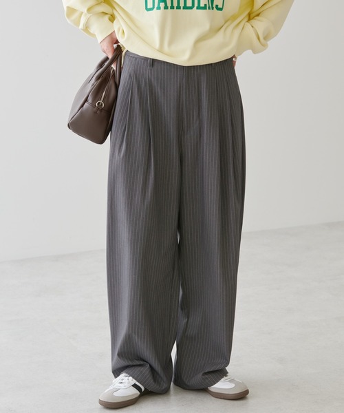 ファインツイルワイドスラックス（スラックス）｜AMERICAN HOLIC