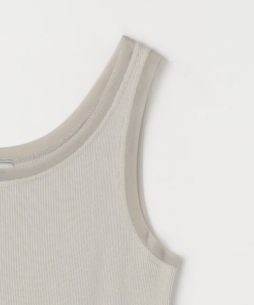 green label relaxing（グリーンレーベルリラクシング）の「チュール トリミング タンクトップ（Tシャツ/カットソー・レディース・オフホワイト/ブラック/ナチュラル・FREE）」の19枚目の写真