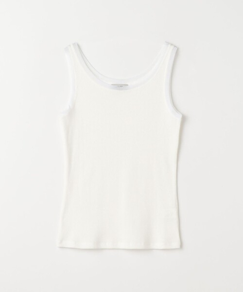 green label relaxing（グリーンレーベルリラクシング）の「チュール トリミング タンクトップ（Tシャツ/カットソー・レディース・オフホワイト/ブラック/ナチュラル・FREE）」の22枚目の写真
