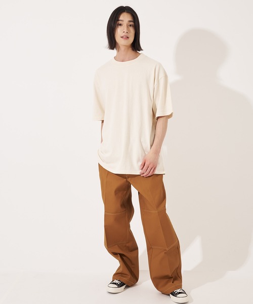 FRUIT OF THE LOOM(フルーツオブザルーム)の「USA HALF SLEEVE BIG T / Tシャツ / 半袖 / トップス / シンプル / カジュアル / 無地 / ユニセックス(Tシャツ/カットソー・メンズ・アイボリー/ホワイト・XL/L/M/S)」の8枚目の写真