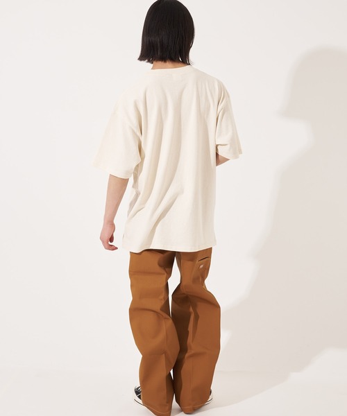 FRUIT OF THE LOOM(フルーツオブザルーム)の「USA HALF SLEEVE BIG T / Tシャツ / 半袖 / トップス / シンプル / カジュアル / 無地 / ユニセックス(Tシャツ/カットソー・メンズ・アイボリー/ホワイト・XL/L/M/S)」の10枚目の写真