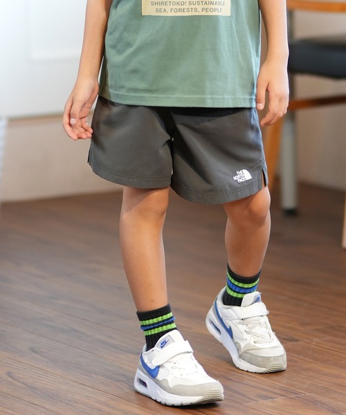 THE NORTH FACE(ザノースフェイス)の「THE NORTH FACE/ザ・ノース・フェイス WATER SHORT キッズ 水着 トランクス NBJ42561(水着・キッズ・ブラック/ローズ・130cm/140cm/150cm/160cm)」の2枚目の写真